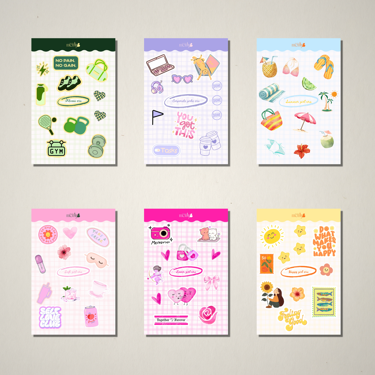 The Eras Collection - Sticker Pack