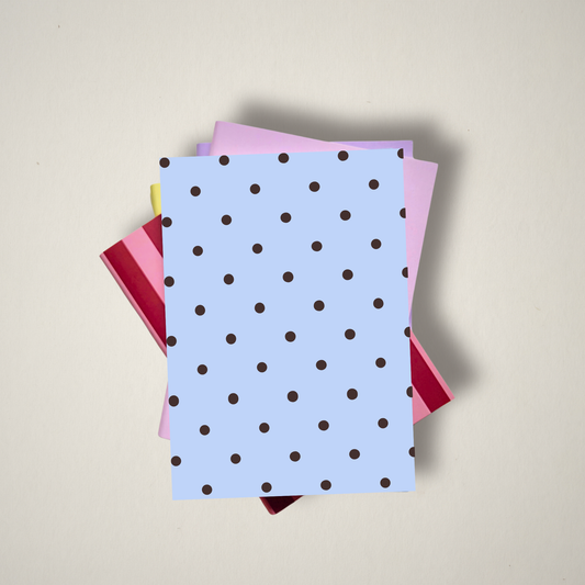 Polka Dotted Your Way – Mini Notebook