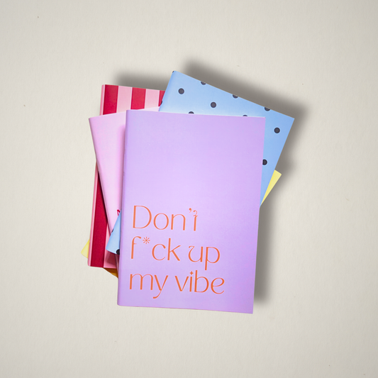 Don't F** up my vibe – Mini Notebook