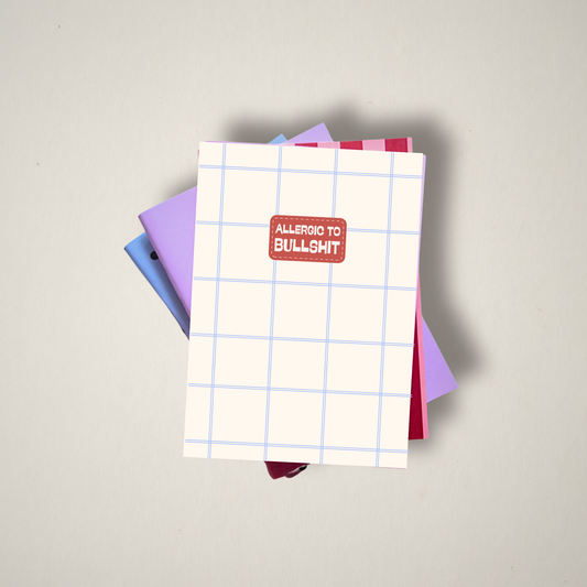 Allergic to Bullshit – Mini Notebook (Dotted)