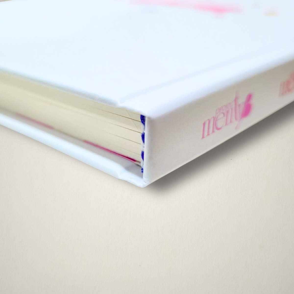 BRB, having a MentyB – Hardcover Blank Notebook
