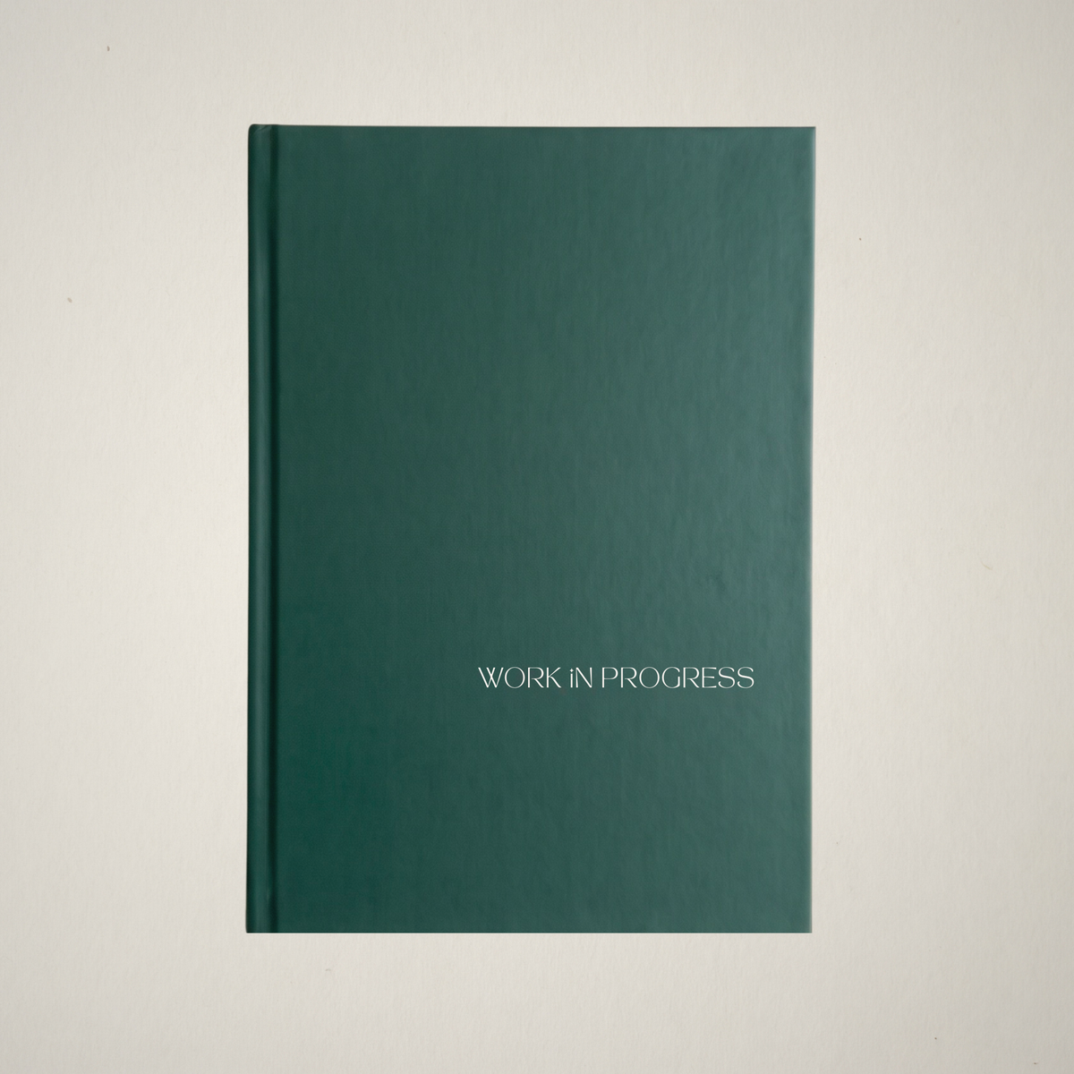 Work In Progress – Hardcover Blank Notebook