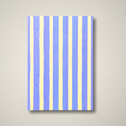 Stripey – Hardcover Blank Notebook