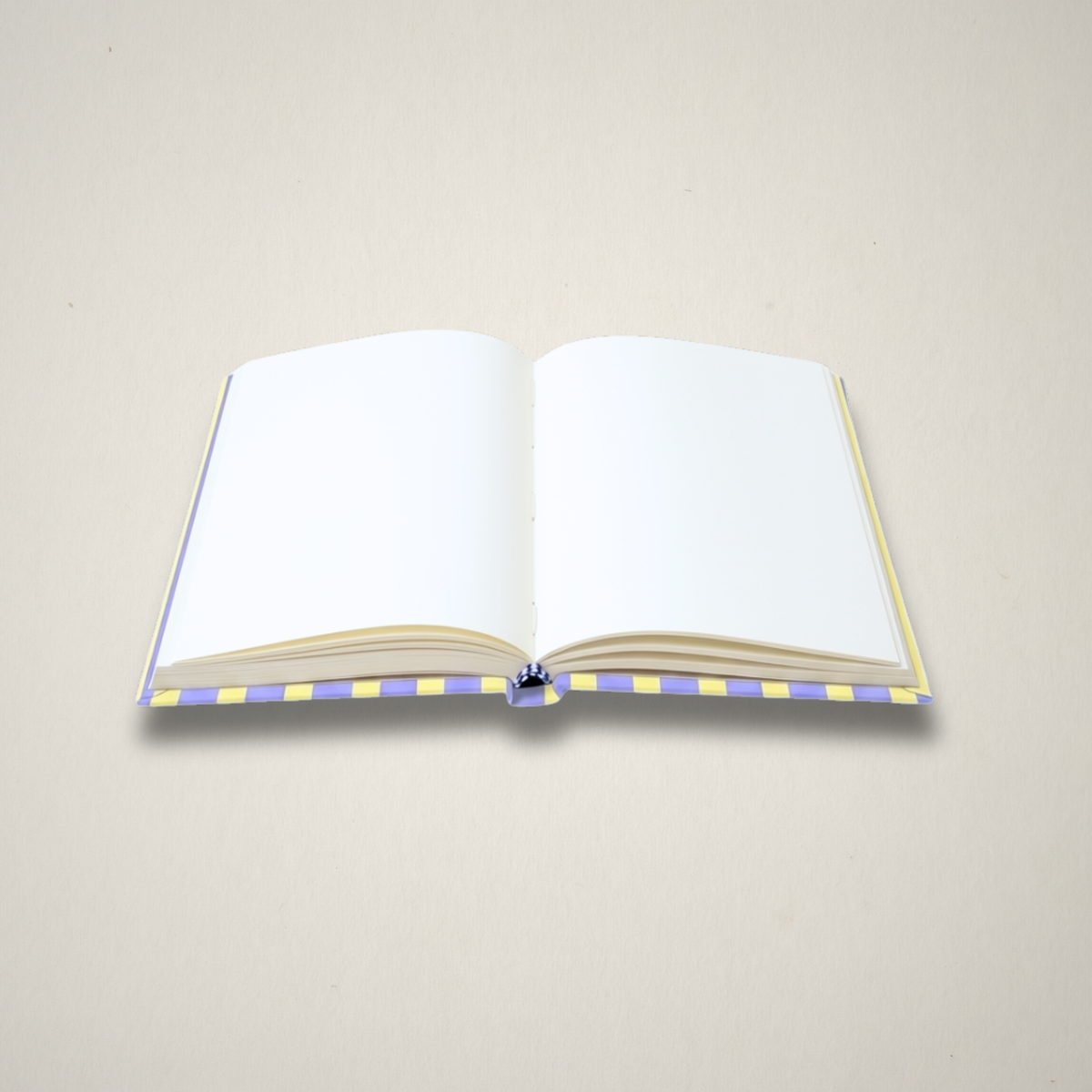 Stripey – Hardcover Blank Notebook