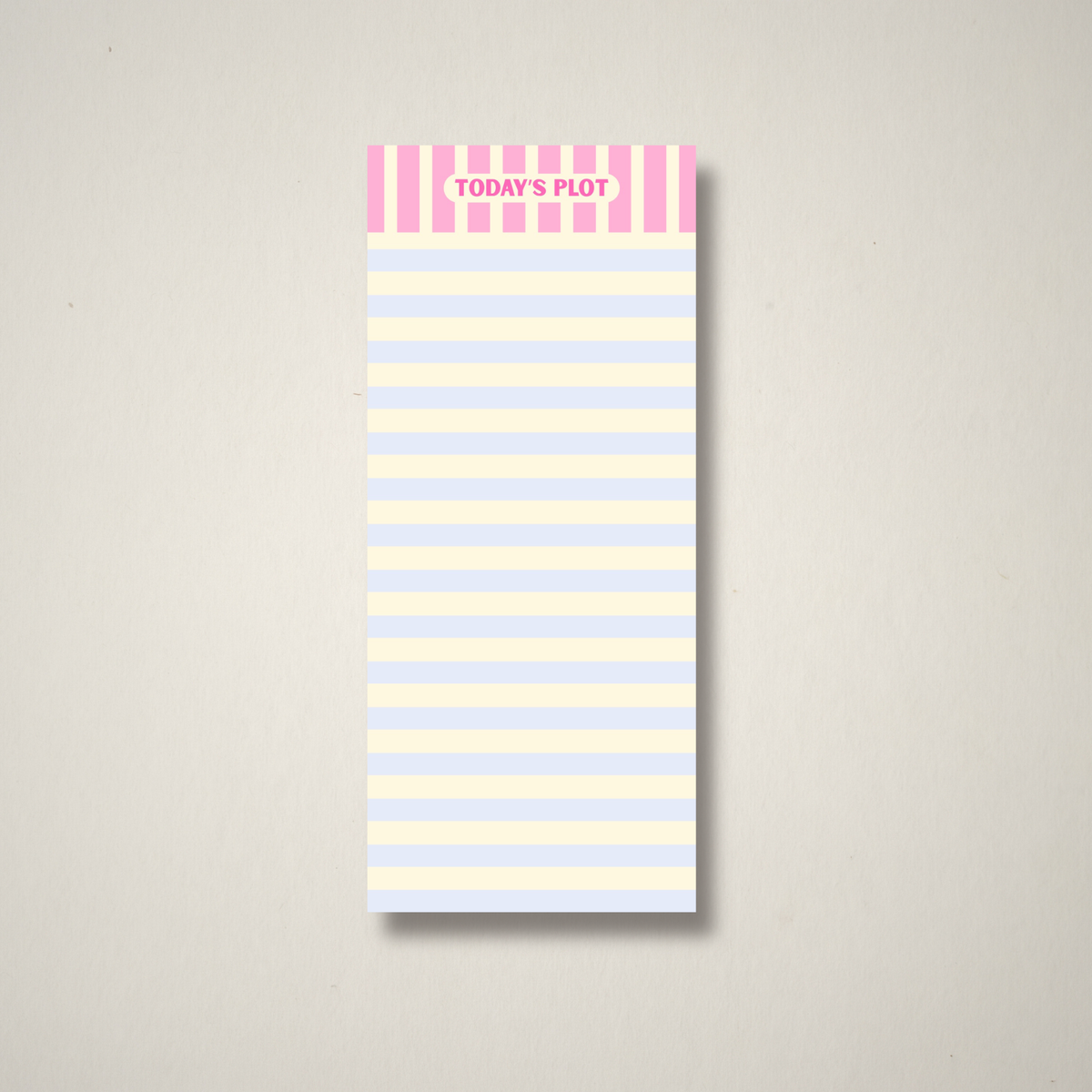 Today's Plot – To-Do List Pad