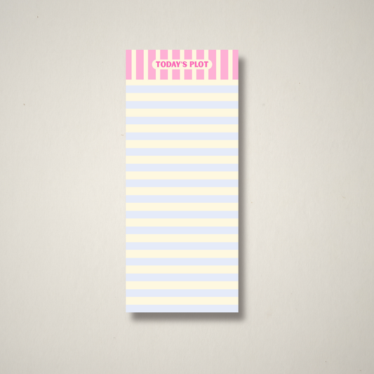 Today's Plot – To-Do List Pad