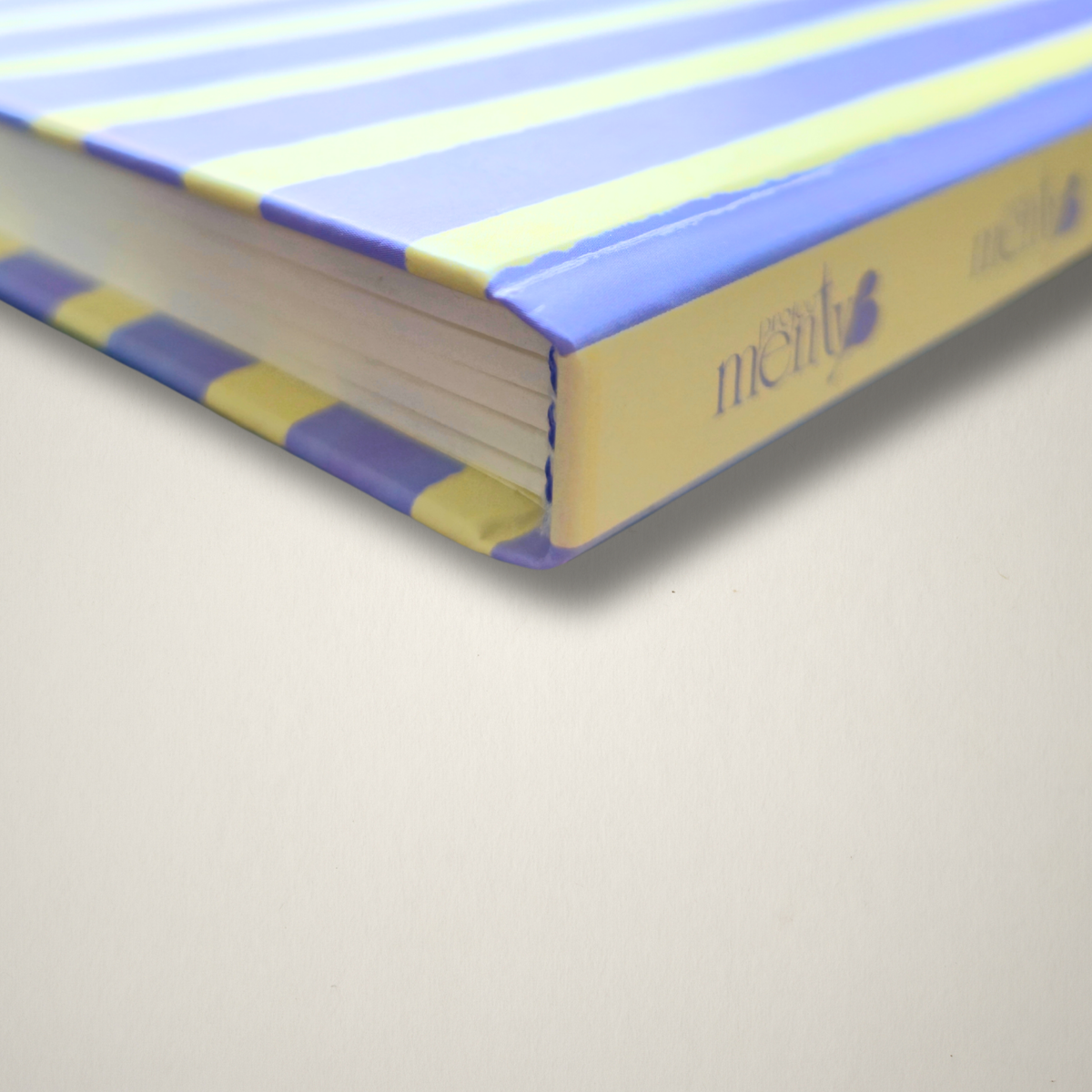 Stripey – Hardcover Blank Notebook