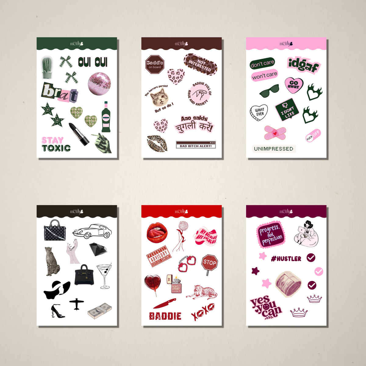 MentyBaddies United - Sticker Pack