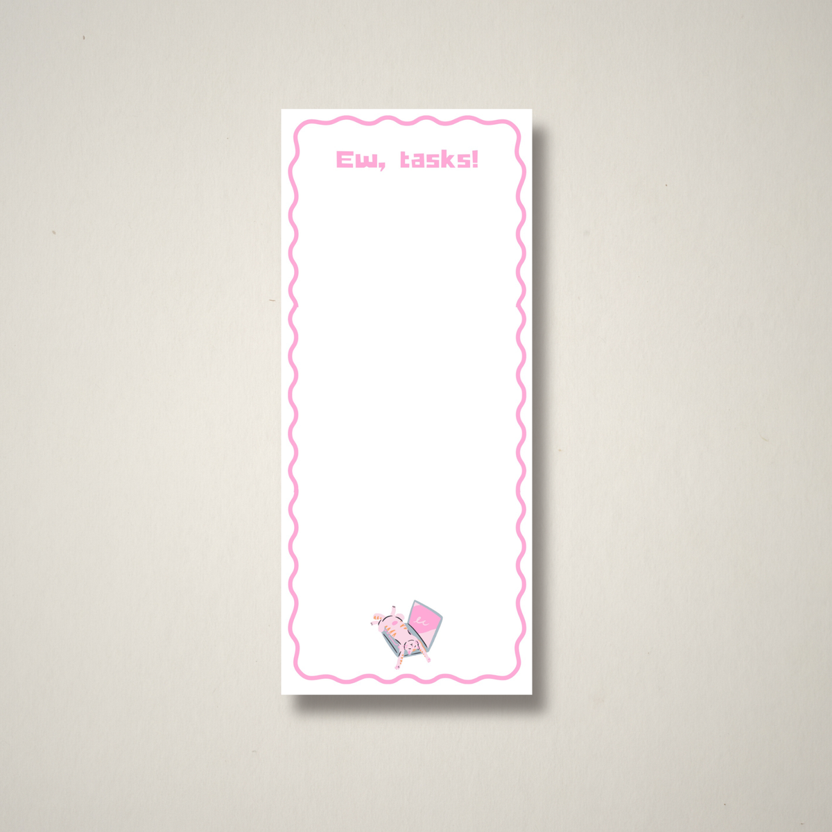 Ew, Tasks – To-Do List Pad