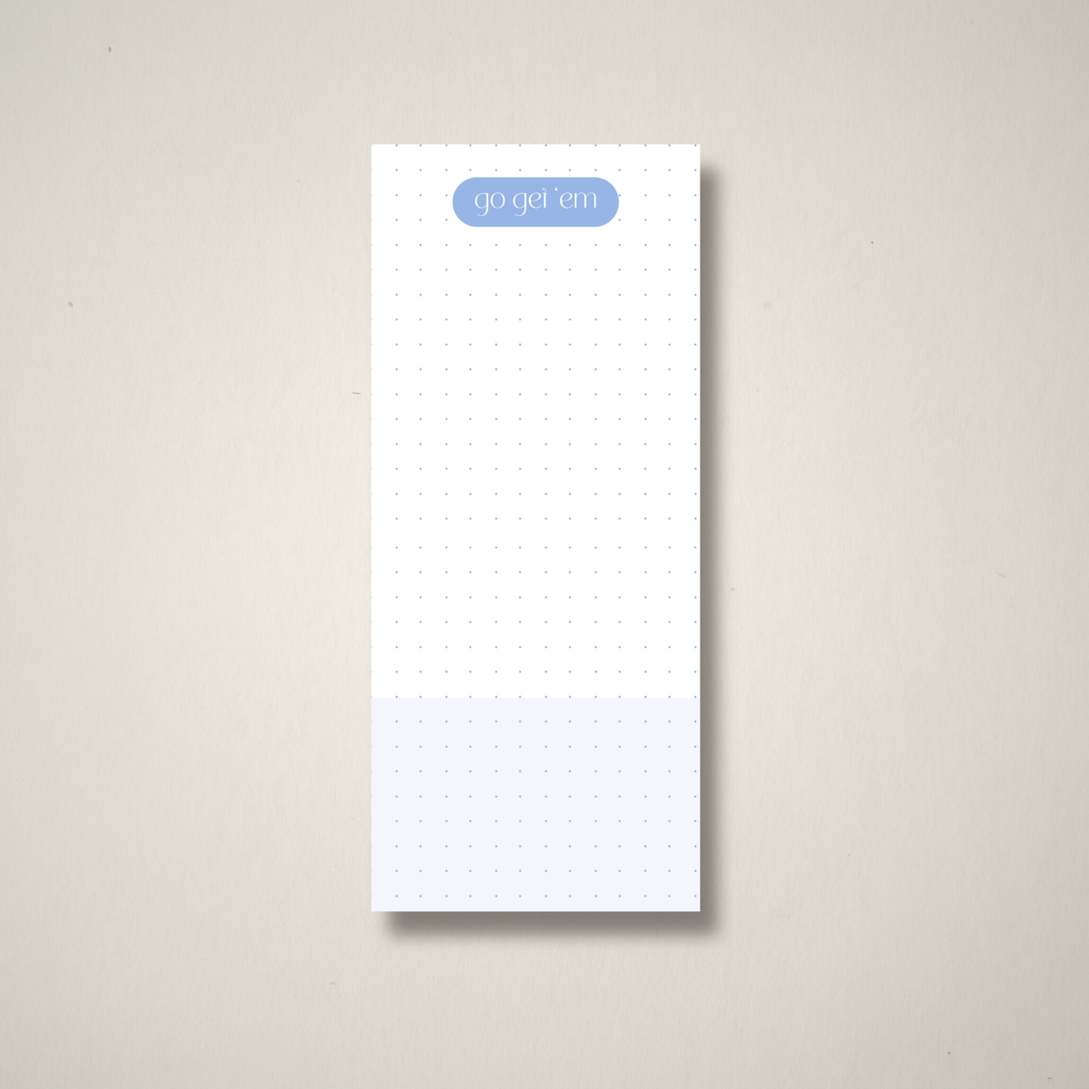 Go Get 'Em – To-Do List Pad