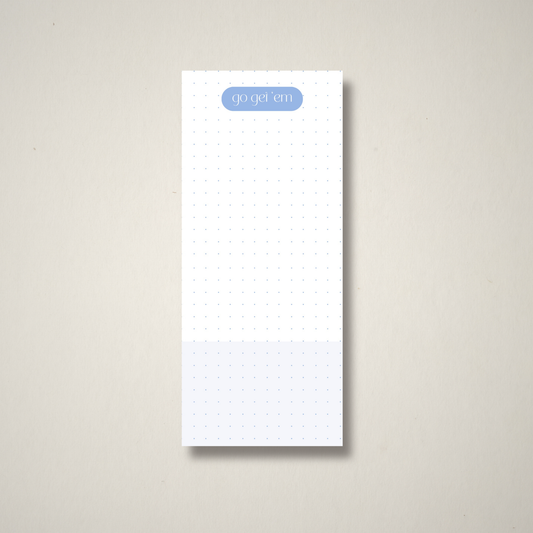 Go Get 'Em – To-Do List Pad